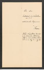 k.k. naturhistorisches Hofmuseum, Intendanzakten 1885-1896 (Hauer), Aktenzahl Z.390.a/1890, Seite 4